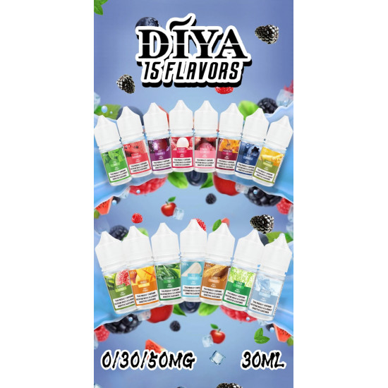 正品 DIYA煙油 叮啞電子烟煙油 正品 DIYA煙油 叮啞電子烟煙油