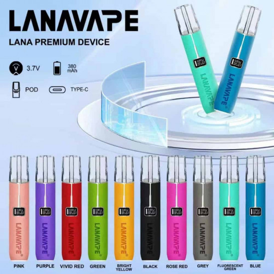 正品 LANA主機 LANA電子煙一代主機帶顯示屏 正品 LANA主機 LANA電子煙一代主機帶顯示屏