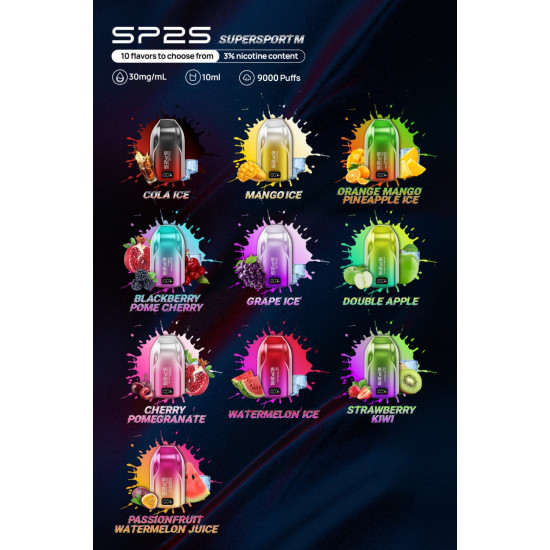 正品 SP2S一次性9000口電子煙澳洲版 SP2S拋棄式電子煙9000口 正品 SP2S一次性9000口電子煙澳洲版 SP2S拋棄式電子煙9000口