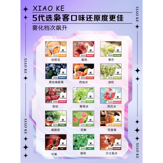 正品 XIAOKE五代煙彈 梟客XIAOKE五代霧化彈 正品 XIAOKE五代煙彈 梟客XIAOKE五代霧化彈